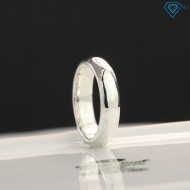 Nhẫn bạc nam dạng  tròn trơn đeo ngón trỏ NNA0111 - Trang Sức TNJ