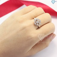 Nhẫn bạc nữ hình bông tuyết NN0227 - Trang Sức TNJ