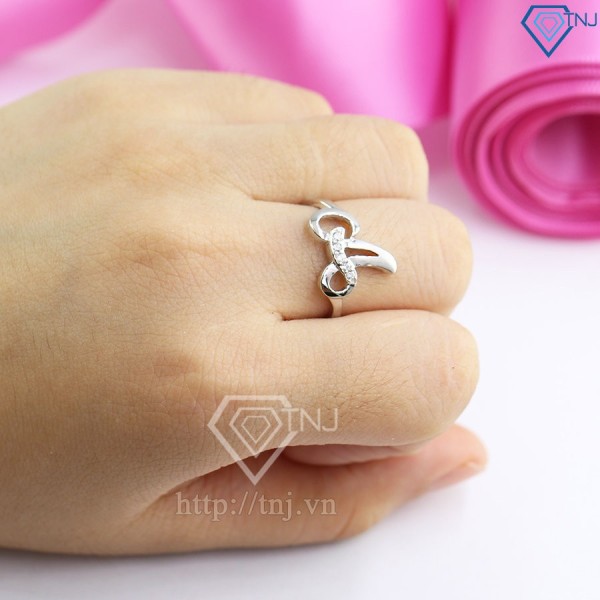Nhẫn bạc nữ đẹp mặt chữ A NN0206 - Trang Sức TNJ