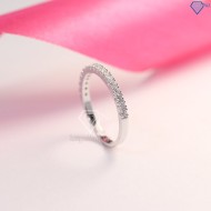 Nhẫn bạc nữ bản nhỏ đẹp giá rẻ NN0185 - Trang Sức TNJ