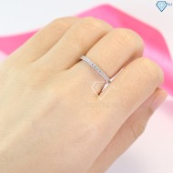 Nhẫn bạc nữ bản nhỏ đẹp giá rẻ NN0185 - Trang Sức TNJ