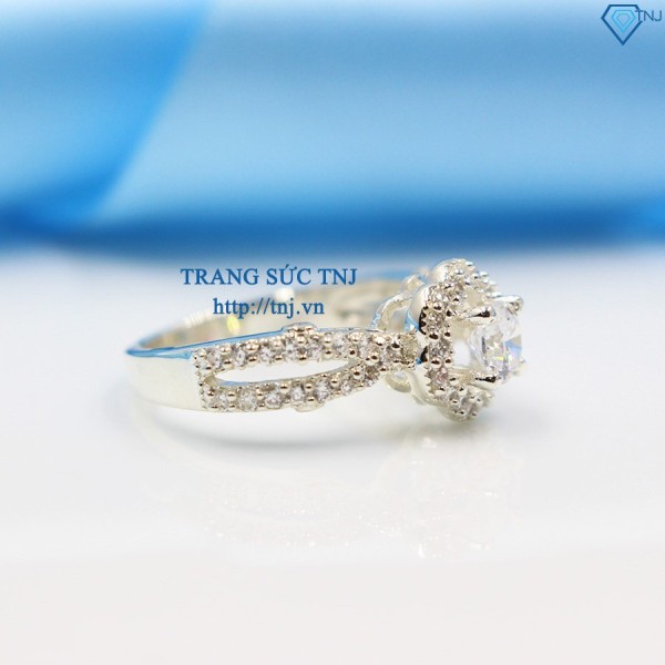 Nhẫn bạc nữ bản to cao cấp NN0170 - Trang Sức TNJ