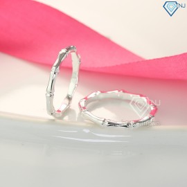 Nhẫn đôi bạc nhẫn cặp bạc khúc xương giá rẻ ND0423 - Trang Sức TNJ