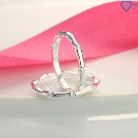 Nhẫn đôi bạc nhẫn cặp bạc khúc xương giá rẻ ND0423