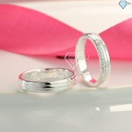 Nhẫn đôi bạc nhẫn cặp bạc đẹp ND0417 - Trang sức TNJ