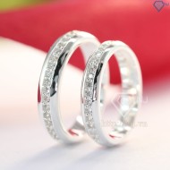 Nhẫn đôi bạc nhẫn cặp bạc đẹp tinh tế ND0357 - Trang Sức TNJ