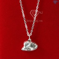 Dây chuyền bạc cho bé  hình con chuột DCT0013 - Trang Sức TNJ