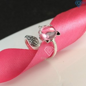 Nhẫn bạc nữ hồ ly đính đá theo mệnh NN0260 - Trang Sức TNJ