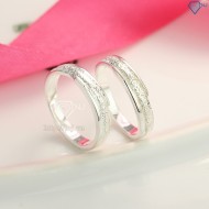 Nhẫn đôi bạc nhẫn cặp bạc đơn giản ND0008 - Trang sức TNJ