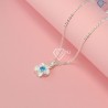 Dây chuyền bạc nữ mặt hoa mai đẹp DCN0473 - Trang Sức TNJ