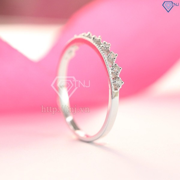Nhẫn bạc nữ đeo ngón út NN0197 - Trang sức TNJ