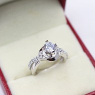 Nhẫn bạc nữ đẹp đính đá cao cấp NN0172 - Trang Sức TNJ