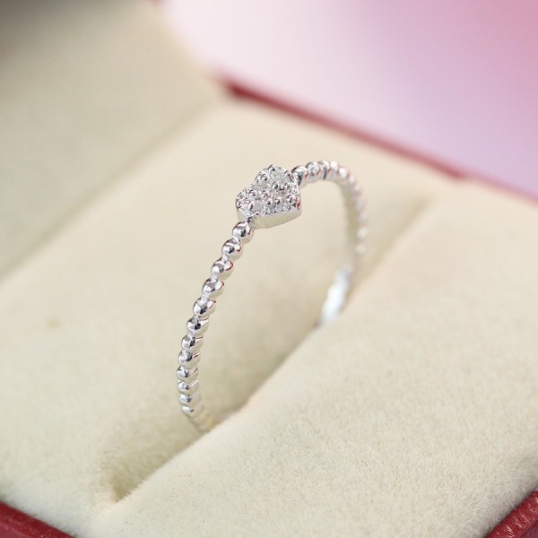 Nhẫn bạc nữ trái tim đẹp giá rẻ NN0216 - Trang Sức TNJ