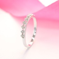 Nhẫn bạc nữ đeo ngón út NN0197