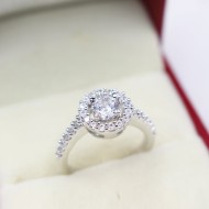 Nhẫn bạc nữ đẹp đính đá cao cấp NN0171