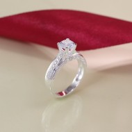 Nhẫn bạc nữ đẹp đính đá cao cấp NN0236