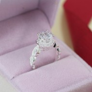 Nhẫn bạc nữ đẹp đính đá cao cấp NN0235
