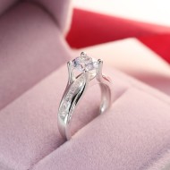 Nhẫn bạc nữ đẹp đính đá cao cấp NN0232