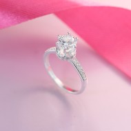 Nhẫn bạc nữ đẹp đính đá cao cấp NN0240