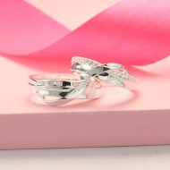 Nhẫn đôi bạc nhẫn cặp bạc chữ Love đẹp ND0054
