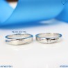 Nhẫn đôi bạc nhẫn cặp bạc đẹp khắc tên ND0289 - Trang sức TNJ