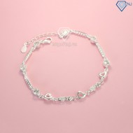 Quà sinh nhật tặng người yêu là nữ - Lắc tay bạc nữ đẹp chữ Love LTN0181 - Trang Sức TNJ