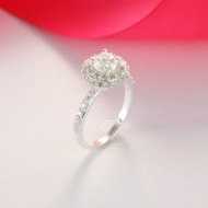 Quà tặng sinh nhật nhẫn bạc nữ đẹp đính đá cao cấp NN0192 - Trang Sức TNJ
