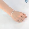Vòng bạc nữ đeo tay hình vô cực LTN0207 - Trang sức TNJ