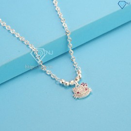 Quà noel cho bé dây chuyền hình Hello Kitty DTN0005 - Trang Sức TNJ