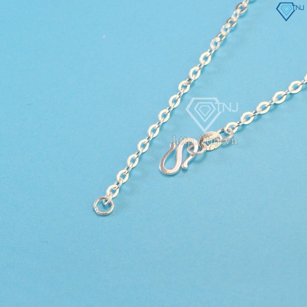 Quà noel cho bé dây chuyền bạc khắc tên cho bé gái DCT0021 - Trang Sức TNJ