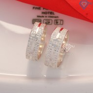 Nhẫn đôi bạc nhẫn cặp bạc bản to ND0448 - Trang sức TNJ