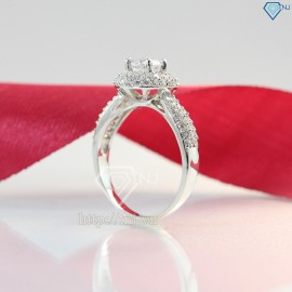 Tặng quà noel cho người yêu nhẫn bạc nữ đẹp đính đá cao cấp NN0202 - Trang sức TNJ