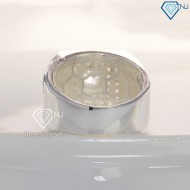 Nhẫn bạc nam mặt đá phong thủy NNA0128 - Trang sức TNJ