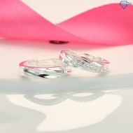 Quà valentine cho nam nhẫn đôi bạc đẹp giá rẻ ND0092 - Trang sức TNJ