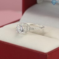 Quà valentine cho vợ nhẫn bạc nữ đẹp đính đá cao sang trọng NN0259 - Trang Sức TNJ