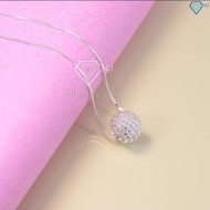 Tặng quà valentine cho bạn gái dây chuyền trái châu đính đá đẹp DCN0346