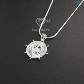Quà valentine cho bạn trai dây chuyền bạc nam mặt bánh lái tàu cao cấp DCA0018 - Trang sức TNJ