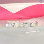 Quà valentine cho bạn trai nhẫn đôi bạc đẹp ND0414 - Trang sức TNJ