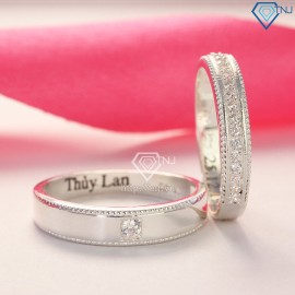 Quà valentine cho bạn trai nhẫn đôi bạc 925 đẹp ND0452 - Trang Sức TNJ