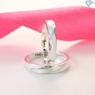 Nhẫn đôi bạc nhẫn cặp bạc đơn giản đẹp ND0245 - Trang sức TNJ