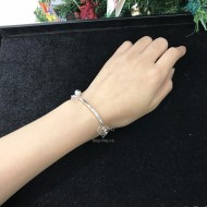 Tặng quà sinh nhật cho bạn gái lắc tay bạc nữ có chuông khắc tên LTN0172 - Trang Sức TNJ