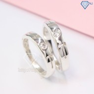 Nhẫn đôi bạc nhẫn cặp bạc cung hoàng đạo Bạch Dương ND0331