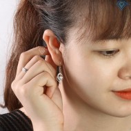 Bông tai đẹp cho phụ nữ trung niên BTN0132 - Trang Sức TNJ