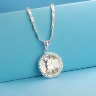 Quà 1 6 cho bé trai dây chuyền bạc cho bé hình con chuột DTA0010