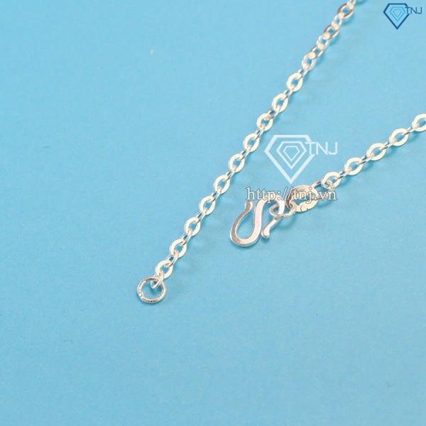 Quà 1 6 cho bé gái dây chuyền bạc khắc tên cho bé Hello Kitty DCT0019 - Trang Sức TNJ