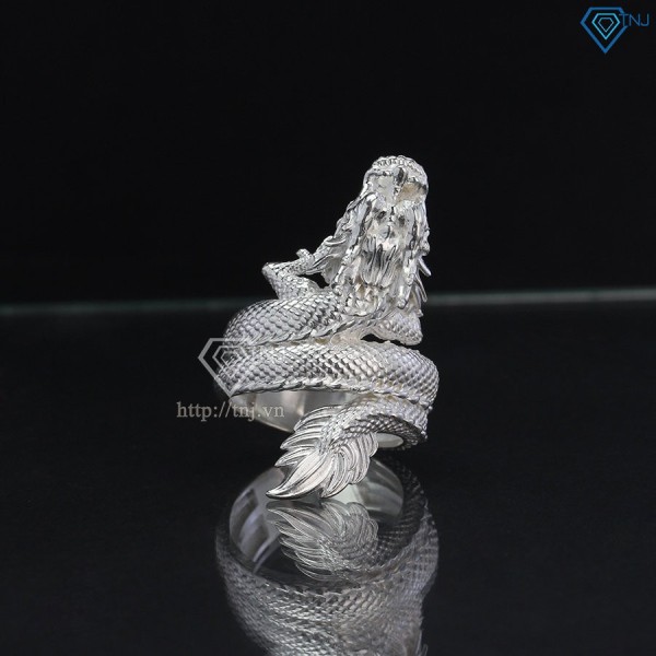 Nhẫn bạc nam hình rồng cá tính mạnh mẽ NNA0155 - Trang sức TNJ