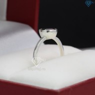 Nhẫn bạc nữ đơn giản đính đá theo mệnh NN0282 - Trang Súc TNJ
