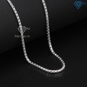 Dây chuyền bạc ý 925 cho nam DCK0028 - Trang Sức TNJ