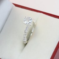 Nhẫn bạc nữ đính đá cao sang trọng NN0287