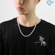 Dây chuyền bạc nam mắt xích 1 cây DCK0026 - Trang Sức TNJ